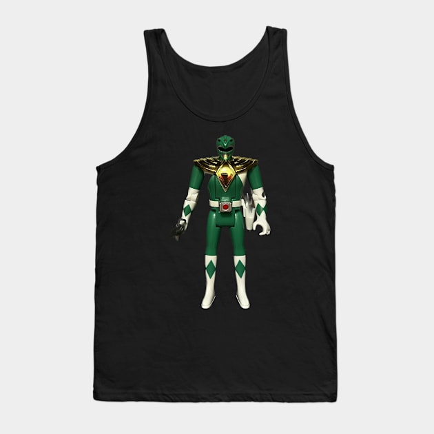 Green Ranger Auto Morphin Tank Top by TB Toycast